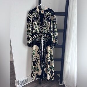 Farm Rio Mystic Scarf Maxi Dress